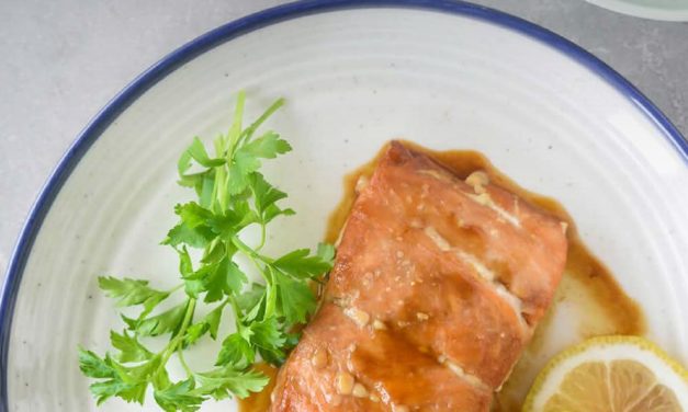 Maple Soy Glazed Salmon