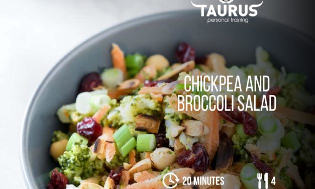 Chickpea and Broccoli Salad