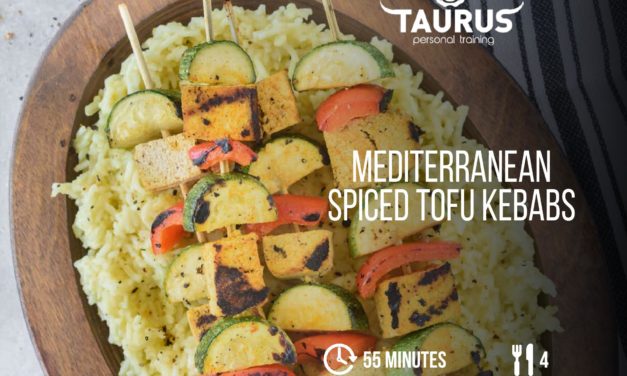 Mediterranean Spiced Tofu Kebabs