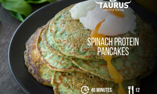 Spinach Protein Pancakes