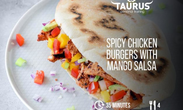 Spicy Chicken Burgers With Mango Salsa