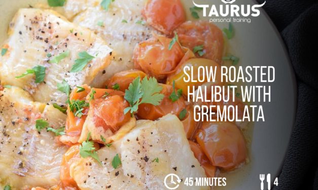 Slow Roasted Halibut With Gremolata