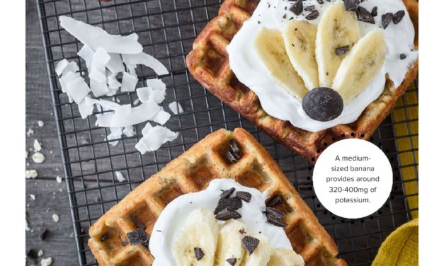 Banana Protein Waffles