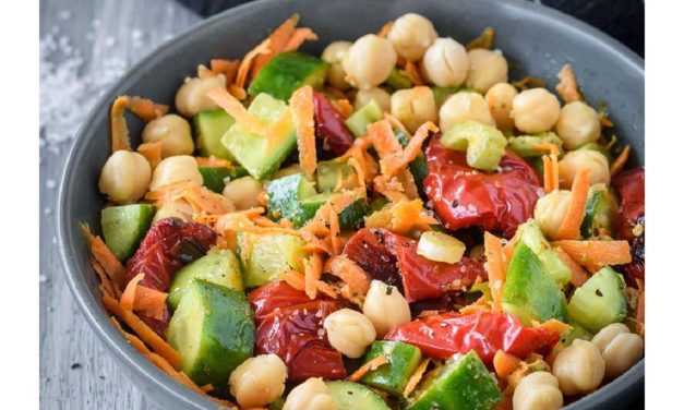 Chermoula Chickpea Salad