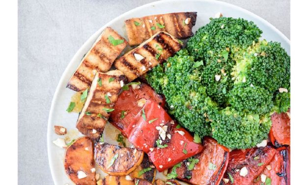 Flaming Tofu Salad