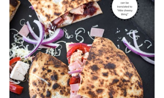 Turkey Ham Quesadillas