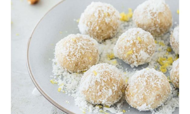 Lemony Coconut Balls