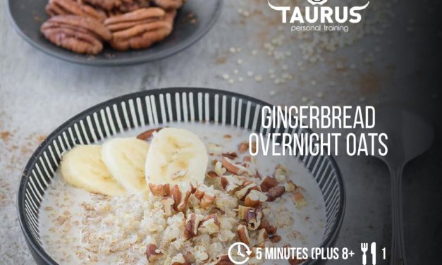 Gingerbread Overnight Oats