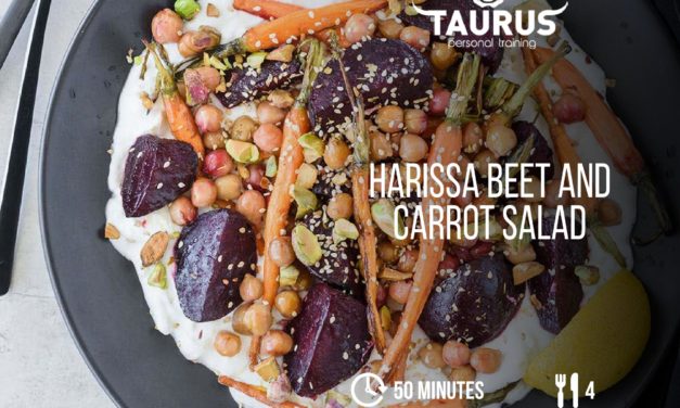 Harissa Beet and Carrot Salad