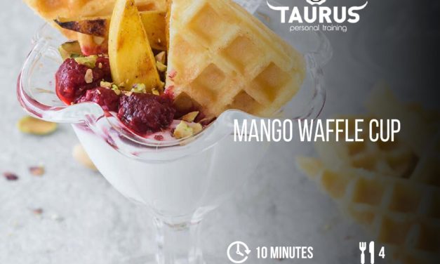 Mango Waffle Cup