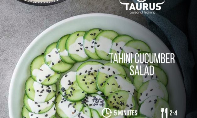 Tahini Cucumber Salad