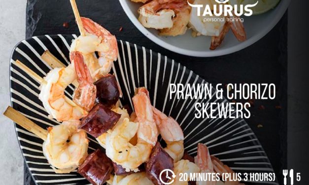 Prawn & Chorizo Skewers