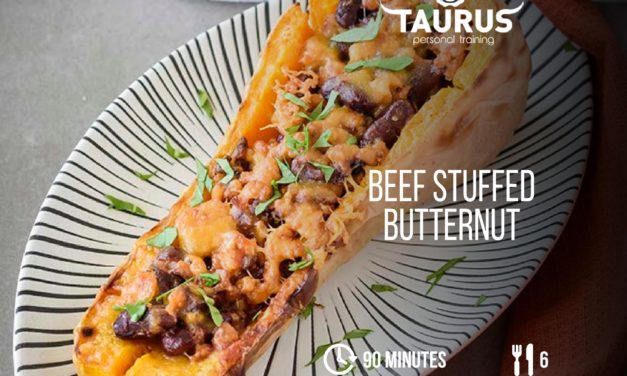 Beef Stuffed Butternut