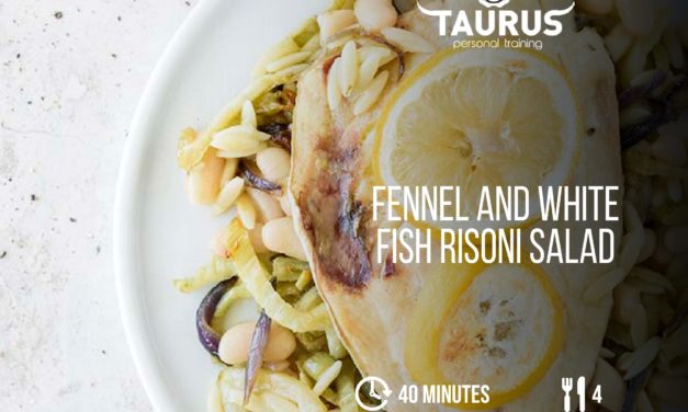 Fennel and White Fish Risoni Salad