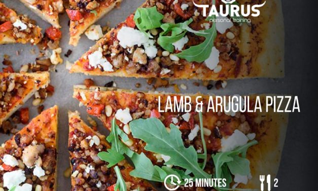 Lamb & Arugula Pizza