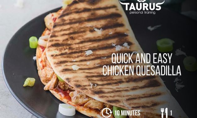 Quick and Easy Chicken Quesadilla