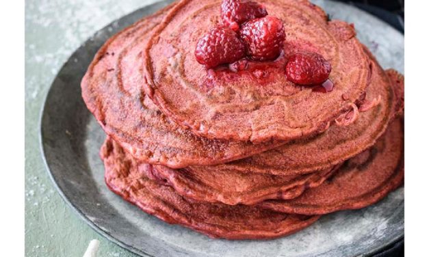 Red Velvet Pancakes