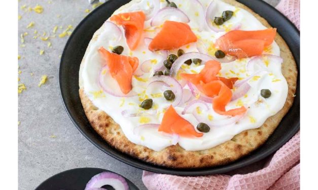 Smoked Salmon Flatbread