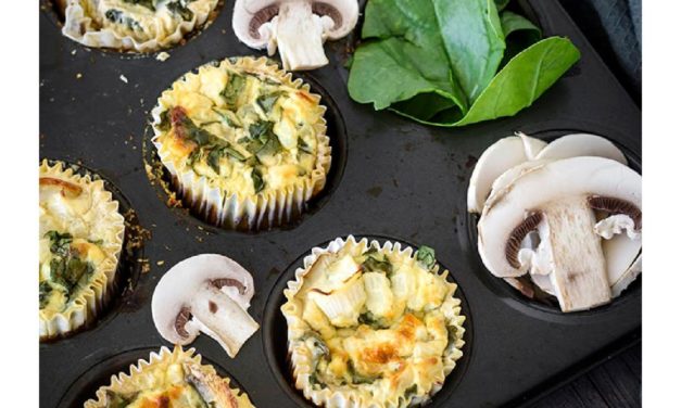 Garlic Mushroom Egg Cups