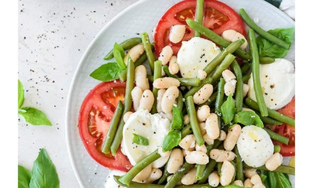 Caprese Bean Salad