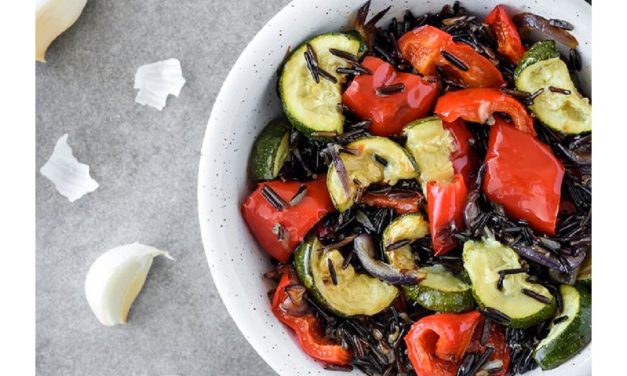 Chargrilled Veg & Black Rice